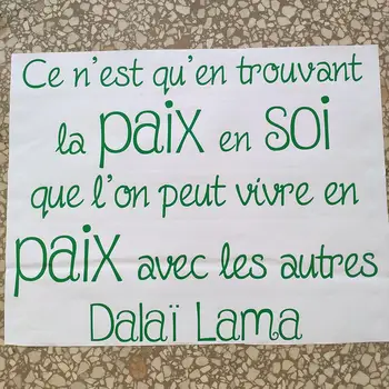 Dalai Lama Klasični francoski Ponudbo Wallsticker za Dnevni Sobi, Pisarni Nalepke Nalepke, Stenske Plakat Doma Dekoracijo