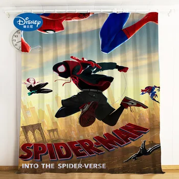 Disney zaveso risani junak spiderman ekspedicijo blackout zavese okno zaslona zavese za dnevno sobo
