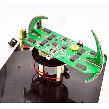 DIY Biaxial Sferične Obračanje LED Kit Ustvarjalne POV Spajkanje Komplet Usposabljanje