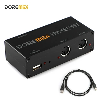 DOREMiDi High-Speed USB MIDI Host, Box MIDI Gostitelja USB MIDI Pretvornik
