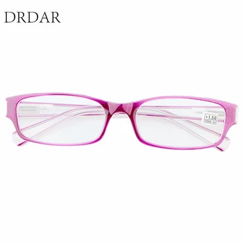DRDAR moda kvadratni Okvir Moških Branje ogledalo 8955 Žensk Obravnavi Očala Anti-utrujenost Presbyopia Daljnovidnost očala