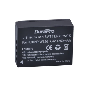 Durapro 4pc NP-W126 NP W126 Baterijo Fotoaparata + LED USB Polnilec Za Fujifilm HS50 HS35 HS33 HS30EXR XA1 XE1 X-Pro1 XM1 X-T10 Fotoaparat