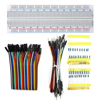 Elecrow Elektronskega DIY Starter Kit za Arduino Začetnike, Študente Otroci Načrtovanje Učenja Modul Tipala z 830 Breadboard