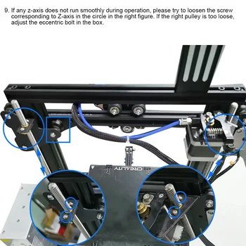 EZT3D Za Edaja 3 3 Creality Vodi Vijak, Komplet 3D Tiskalnik, ki Z Dvojno Osjo Komplet 3D Nadgradnjo