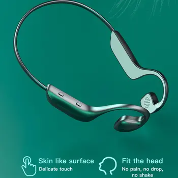 G-100 Bluetooth 5.0 Brezžične Slušalke Kostne Prevodnosti Slušalke Šport Na Prostem Slušalke Z Mikrofonom Za Prostoročno Uporabo Slušalke Vroče