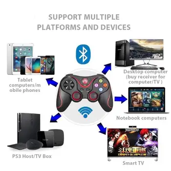 Gamepad Brezžična tehnologija Bluetooth Krmilnik za Igre Palčko, Potne Roke Artefakt Za IPhone, Android Za PS3, PC, Laptop Igre Pad