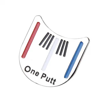 Golf Klobuk Posnetke Golf Dajanje Poravnava Orodje Marker Eno Putt Magnetni Klobuk Posnetke za Šport Golf Klub Usposabljanje
