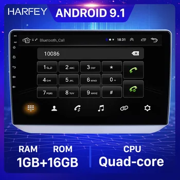 Harfey 10.1 inch Android 9.1 za Skoda Fabia 2008 2009 2010-avto Radio, GPS Avto Multimedijski predvajalnik Z HD zaslon na Dotik