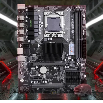 HUANANZHI X58 LGA1366 M-ATX matične plošče s CPU Intel Xeon E5649 2.53 GHz Velike blagovne Znamke, RAM 16 G(2*8G) RECC Kupite Računalnik PC Deli DIY