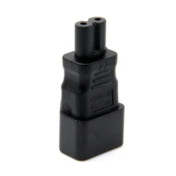 IEC 320 grelnik vode 3-Pin C14 Moški C7 Ženski Power Adapter Pretvornik-Socket -Y122
