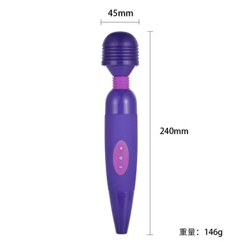Igrače za adultsCharging glare AV vibracijska masaža bar klasičnih reprodukcijo masturbacija ženska odraslih izdelki