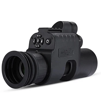 Ir Nočno Vizijo Lovska Puška Digital Night Vision Riflescope Wifi APP Red Dot Področje 200M Obseg 850nm 21 mm Night Vision