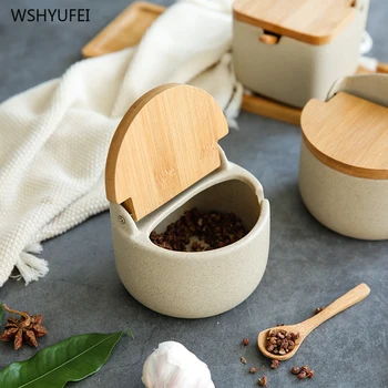 Japonski slog pokrovček keramike kozarec s pokrovom Kombinacija komplet kuhinja stvari sluzi posode s pokrovi