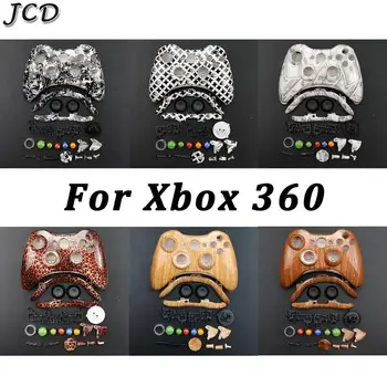 JCD Celoten Sklop Lupine Stanovanjskih Kritje Primera z Gumbi Komplet Dodatkov za Xbox 360 Xbox360 Žice Krmilnik Zamenjava