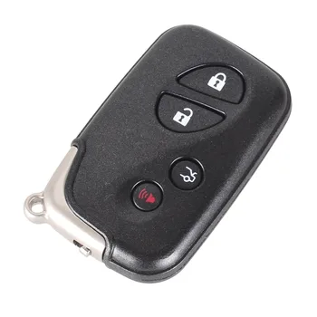 KEYYOU Zamenjava Shell 4 Gumbi Smart Remote Key Fob Primeru Za Lexus GS430 ES350 GS350 LX570 IS350 RX350 IS250 + Prazen Ključ