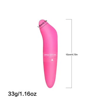 Klitoris massager Mini G-spot Vibrator Spogleduje Masturbator Močan Klitoris Analni Stimulator Butt Plug Sex Igrače za Ženske