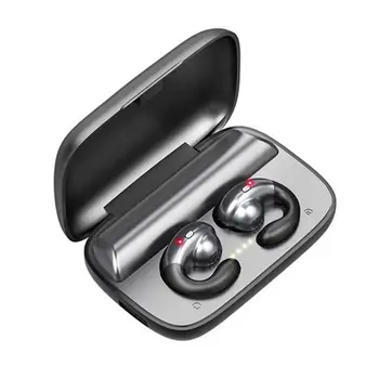Kostno Prevodnost Bluetooth Slušalke 5.0 Brezžični Blutooth Slušalke TWS Slušalke Bloototh Šport Čepkov Za IPhone