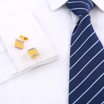 Kovin zapestne gumbe za Moške bo Ustrezala francoski Majica Visoke Kakovosti Zlata manšetni Poslovnih Poročni Dan Priložnostne Datum Dodatki Darila 2019