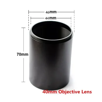 Kovinski Tactial Dežnik Cev Odtenek za Puško področje z 40 mm Airsoft Puška 40 mm Anti-razmislek Dežnik Zaščitni Pokrov