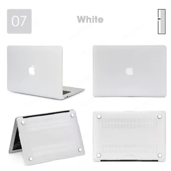 Laptop Primeru Za Apple Macbook, Mac book Air Pro Retina Nov Dotik Vrstici 11 12 13 15 palčni Trdi Vrečko Lupini macbook air 13,3 primeru