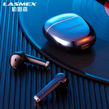 Lasmex E5 TWS Slušalke držalo za uho Bluetooth5.0 400mA Brezžični Inear Slušalke Nepremočljiva Šport Čepkov Mikrofonom za Pametni telefon