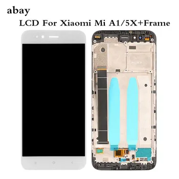 LCD Za XiaoMi Mi A1 LCD Zaslon Za XiaoMi 5X/A1 LCD-zaslona Sklop Zaslona na Dotik Plošče Nadomestni Deli