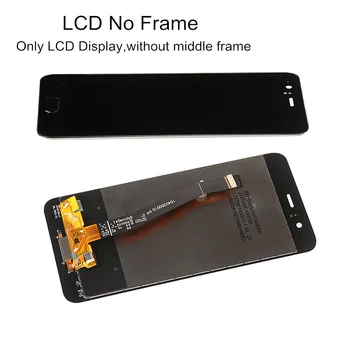 LCD-Zaslon za Huawei P10 VTR-L09 L10 L29 LCD s čitalcem Prstnih Odklepanje Zaslona na Dotik Zamenjava za Huawei P 10 Zaslon Uokvirjena