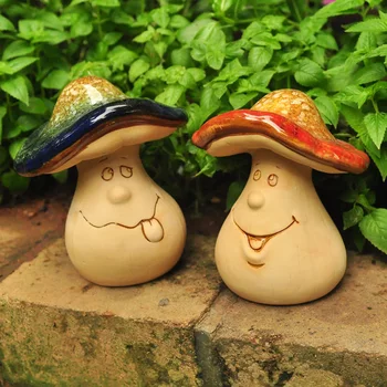 Lepe Gobe Družino Keramične Obrti Miniaturne Figurice Mini Pravljice Pribor Vrt Lep Dom Dekor Kreativno Poročno Darilo