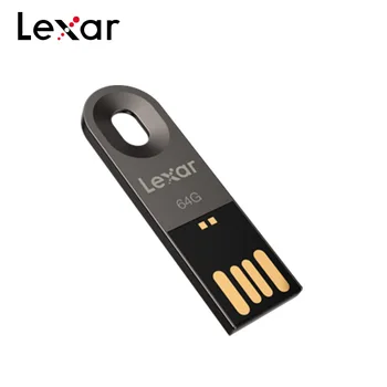 Lexar Kovinski Pendrive 32GB 64GB 16GB Visoke Hitrosti Flash Disk, USB 2.0 Memory Stick Siva Mini Prenosni U Disk Za Računalnik