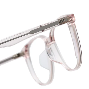 Logorela 1102 Acetat Optičnih Očal Okvir Ženske Retro Vintage Okrogle Očala Na Recept Očala Za Kratkovidnost Očala