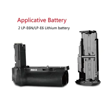 MEKE MK-5D4 PRO Battery Grip Z brezžičnim daljinskim upravljalnikom za Canon 5D Mark IV Fotoaparat kot BG-E20 Združljiv za LP-E6 LP-E6N Baterije