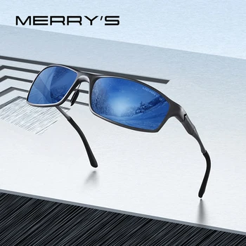 MERRYS DESIGN Moških Klasične Aluminijaste Zlitine sončna Očala HD Polarizirana sončna Očala Za Moške Športe na Prostem UV400 Zaščito S8266