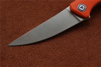MIKER SIGMA Visoke kakovosti Flipper folding nož D2 rezilo G10 ročaj lov praktično kampiranje preživetje noži žepu EOS orodja