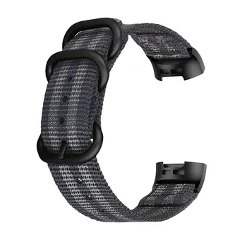 Moda za Šport Najlon Trak Zamenjava Watchband Za Fitbit Polnjenje 3 MP/Polnjenje 4 SE Gledati Trajne Dihanje Nastavljiva Trak
