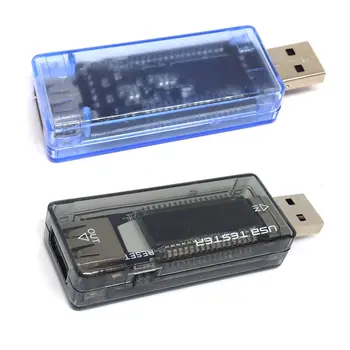 Nov LCD USB Detektor USB Volt Trenutno Napetost Zdravnik Polnilnik Zmogljivosti Tester Meter Voltmeter Ampermeter Moči Banke Plug