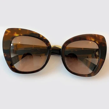 Nova Moda Mačka Oči, sončna Očala Ženske Moški 2020 blagovne Znamke Oblikovalec Ženski Prevelik Kvadratnih sončna Očala UV400