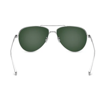 Novo Titanove zlitine Moških Polarizirana sončna Očala 3 Barve Zelena/Črna/Modra UV400 Moških Vožnje Očala Z Box