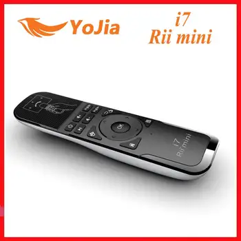 Original Rii i7 Letenje Zraka Miško Daljinsko upravljanje mini i7 2.4 G Brezžični zraka miško za Android TV Box X360 PS3 Smart Set top box PC