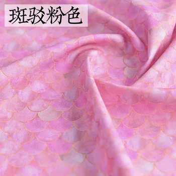 Pol Metra Bombažne Tkanine, ki S Kitajsko Rib Obsega Tiskanja Ročno DIY Vrečko Oblačilo Šivanje Tkiva T1470