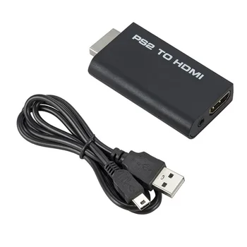 Prenosni PS2 za HDMI 480i/480p/576i Avdio Video Pretvornik z 3,5 mm Avdio Izhod Podpira Vse PS2 Načini Prikaza PS2 ZA HDMI