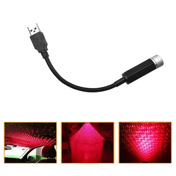 Projektor Avto Vzdušje svetlobe USB Noč Majhne Prenosne 0.2 A Nastavljiv