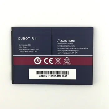 Prvotne R 11 2800mAh Za CUBOT R11 Telefona, ki je Na Zalogi, Visoko Kakovost Baterija+številko za Sledenje