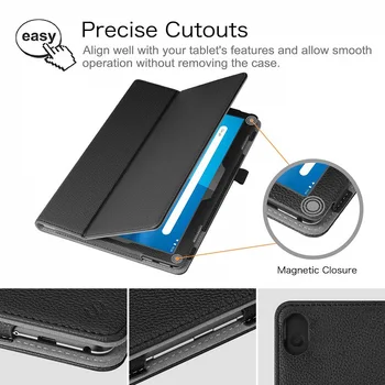 PU Usnjena torbica Za Samsung Galaxy Tab 10.1 Pro SM-T520 SM-T521 SM-T525 Kritje za Note 10.1 SM-P600/P601/P605 Primeru+Film+Pen
