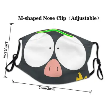 Ranma Nibun Ne Lchi Tendou Akane Dejanje Animacija Krpo Maske Pechan Chibi Masko Usta Pokrov Zaščitne Obrazne