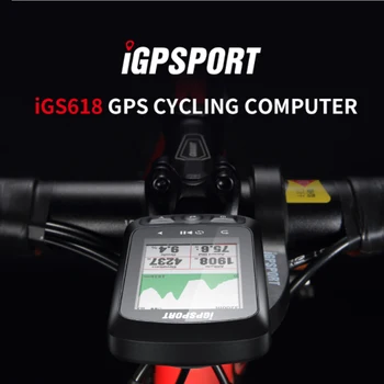 Samodejna Osvetlitev iGS618 iGPSPORT GPS Tracker Nepremočljiva prevožene poti Navigacijski merilnik Hitrosti IPX7 3000 ur shranjevanje podatkov