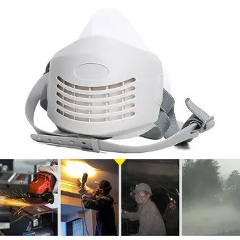 Silikonski Dihanje Respirator Anti-prah PM2.5 Maske Za Obraz, Usta Kritje Bombaž DropShip