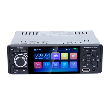 Single 1 DIN avtoradia Multimedijski Predvajalnik Videa 4.1 palčni Zaslon na Dotik, Bluetooth, AUX Auto Stereo Vodja Enote + AUX Kabel