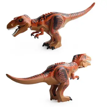 Skupno Premično Jurassic Dinozaver Model Sestavljeni Delcev Igrača Za Otroke Darilo Tyrannosaurus Rex Stegosaurus Carnotaurus Pterosaurs