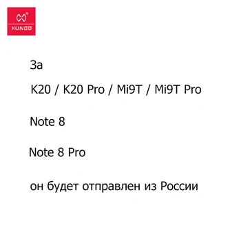 Telefon primeru za xiaomi redmi K20 pro mi 9T Pro opomba 8 pro 9s Obroč Zaščitni pokrov Odbijača XUNDD Original Pregleden primeru