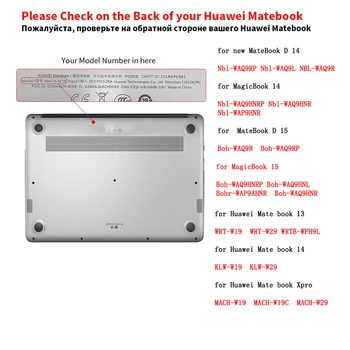 Tiskanje Slikarstvo PC Lupini Laptop Anti-Scratch primeru Kritje Za HUAWEI MateBook X Pro 2019 13.9/MateBook 13 14/MateBook D 14 D 15